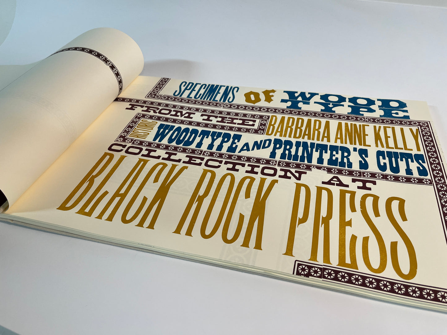 Specimens of Wood Type from the Barbara Anne Kelly Historic Wood Type